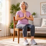 5 Gentle Chair Yoga Poses for Seniors to Relieve Stiffness